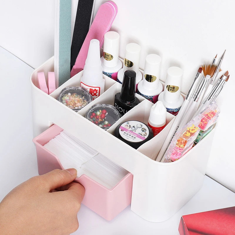 Nail Art Organizer Desktop Dra - Desk Setup Shelves incelemesi ve fiyatı