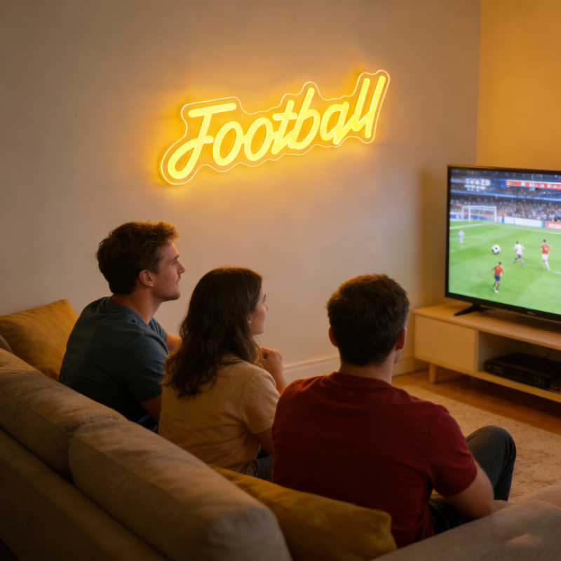Football Dimmable LED Neon Sig - Ambient Light Bar Usb incelemesi ve fiyatı