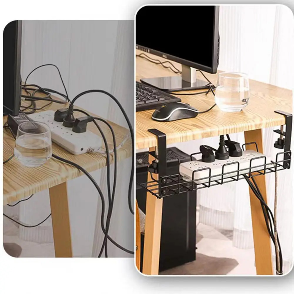 Cable Management Box Under Des - Desk Setup Shelves incelemesi ve fiyatı