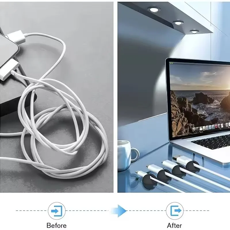 5/50Pcs Mini Cable Organizer S - Cable Box Organizer incelemesi ve fiyatı