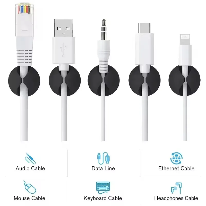 5/50Pcs Mini Cable Organizer S - Cable Box Organizer incelemesi ve fiyatı