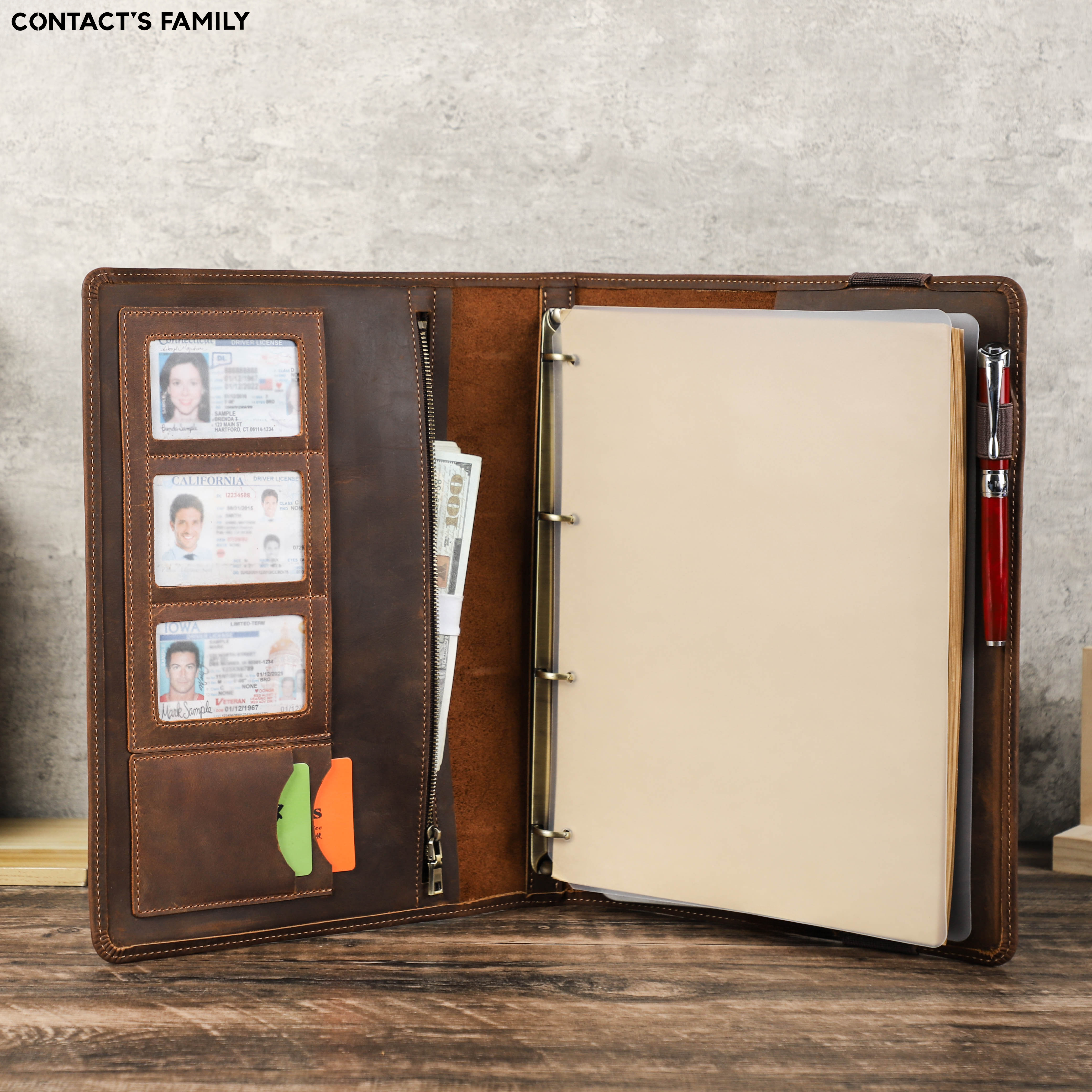 Luxury Retro Business A4 Noteb - Ring Binder Box incelemesi ve fiyatı