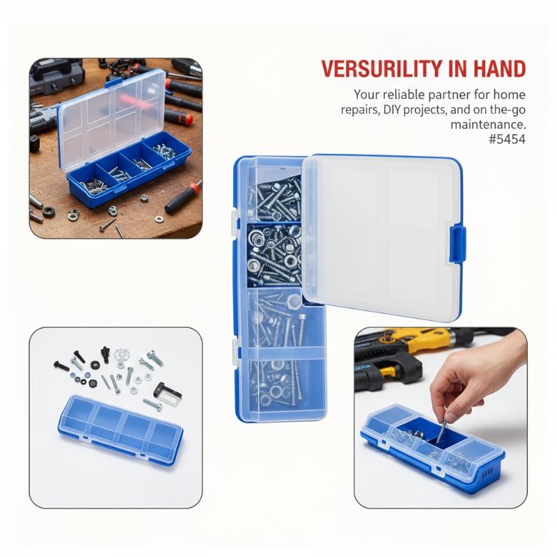 Screw Organizer Box Blue Red B - Cable Box Organizer incelemesi ve fiyatı