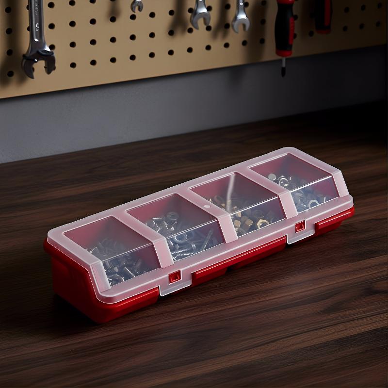 Screw Organizer Box Blue Red B - Cable Box Organizer incelemesi ve fiyatı