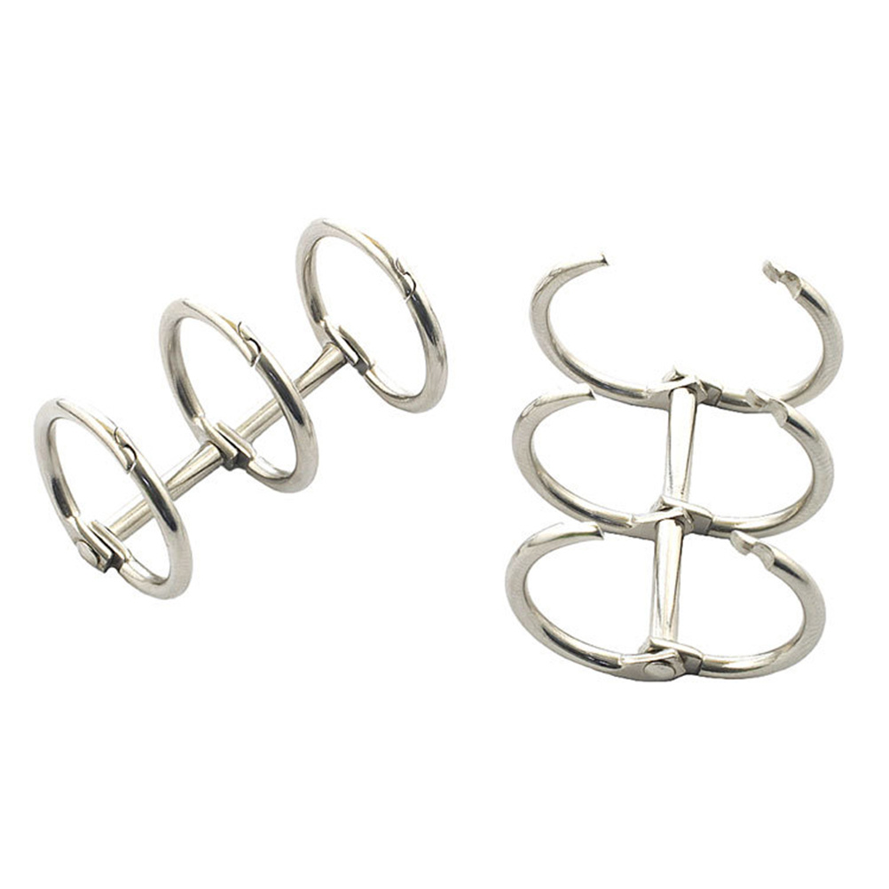 6 pcs 20Mm Nickel-Plated Metal - Ring Binder Box incelemesi ve fiyatı