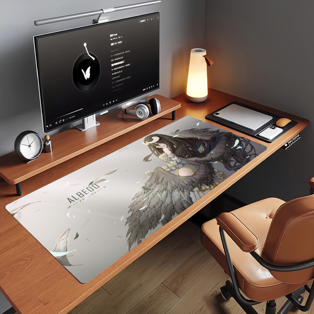 Anime O-OverlordS Albedo Mouse - Desk Setup Anime incelemesi ve fiyatı