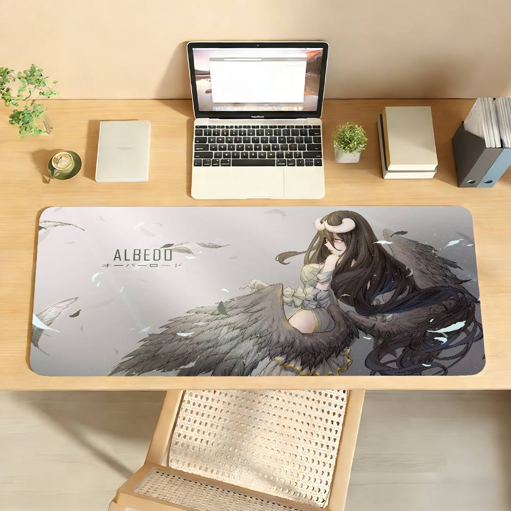 Anime O-OverlordS Albedo Mouse - Desk Setup Anime incelemesi ve fiyatı