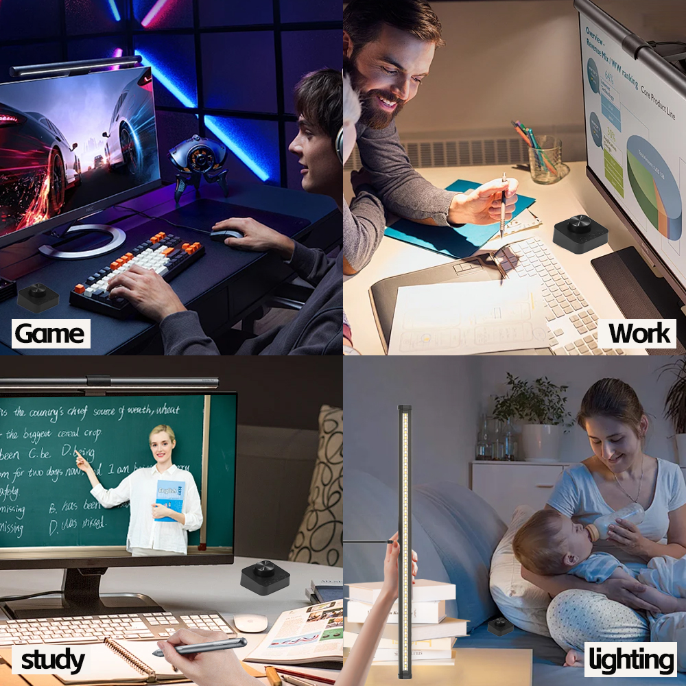 LED Eye-Care Desk Lamp Led Mon - Desk Setup Rgb incelemesi ve fiyatı