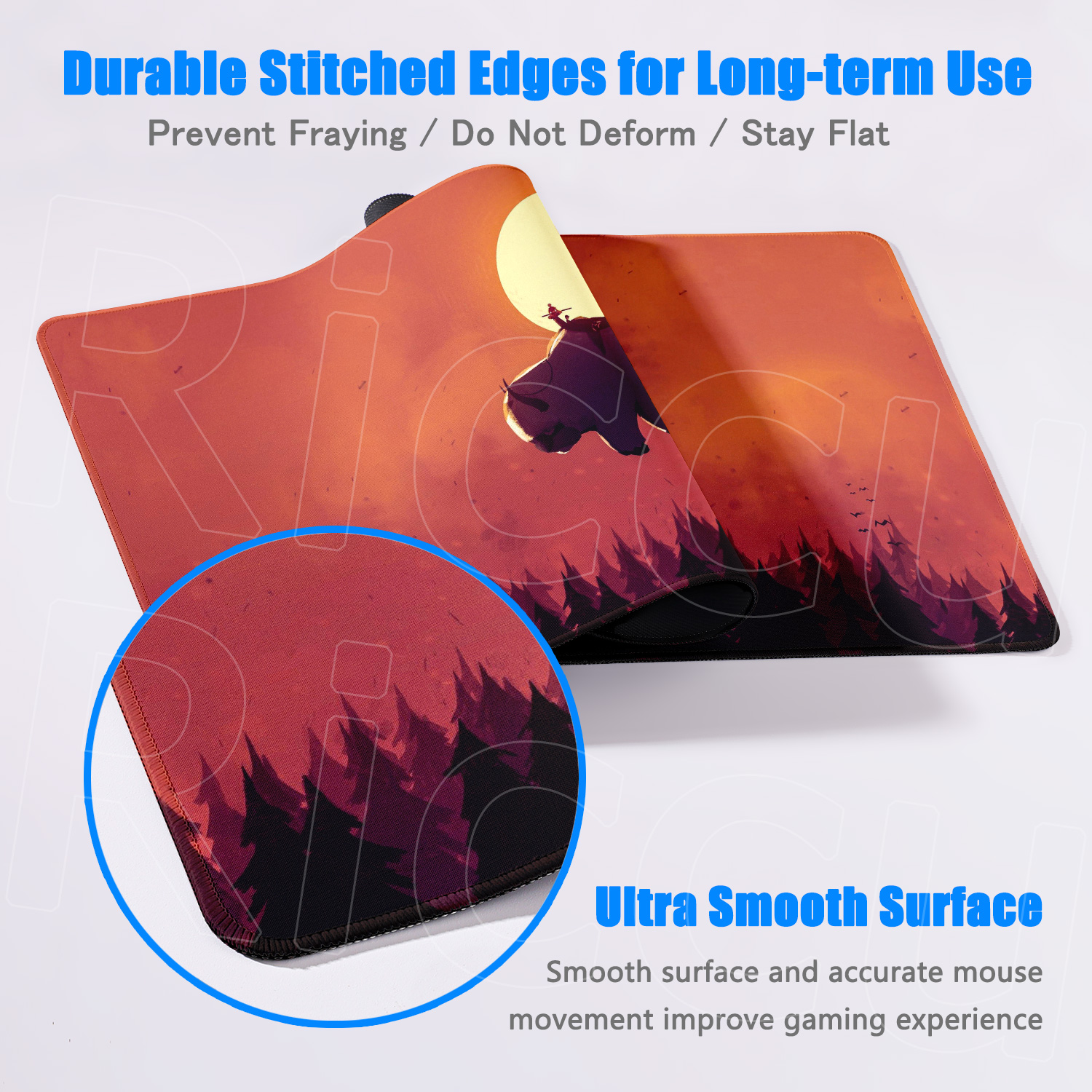 Large Office Deskmat Anime Key - Desk Setup Anime incelemesi ve fiyatı